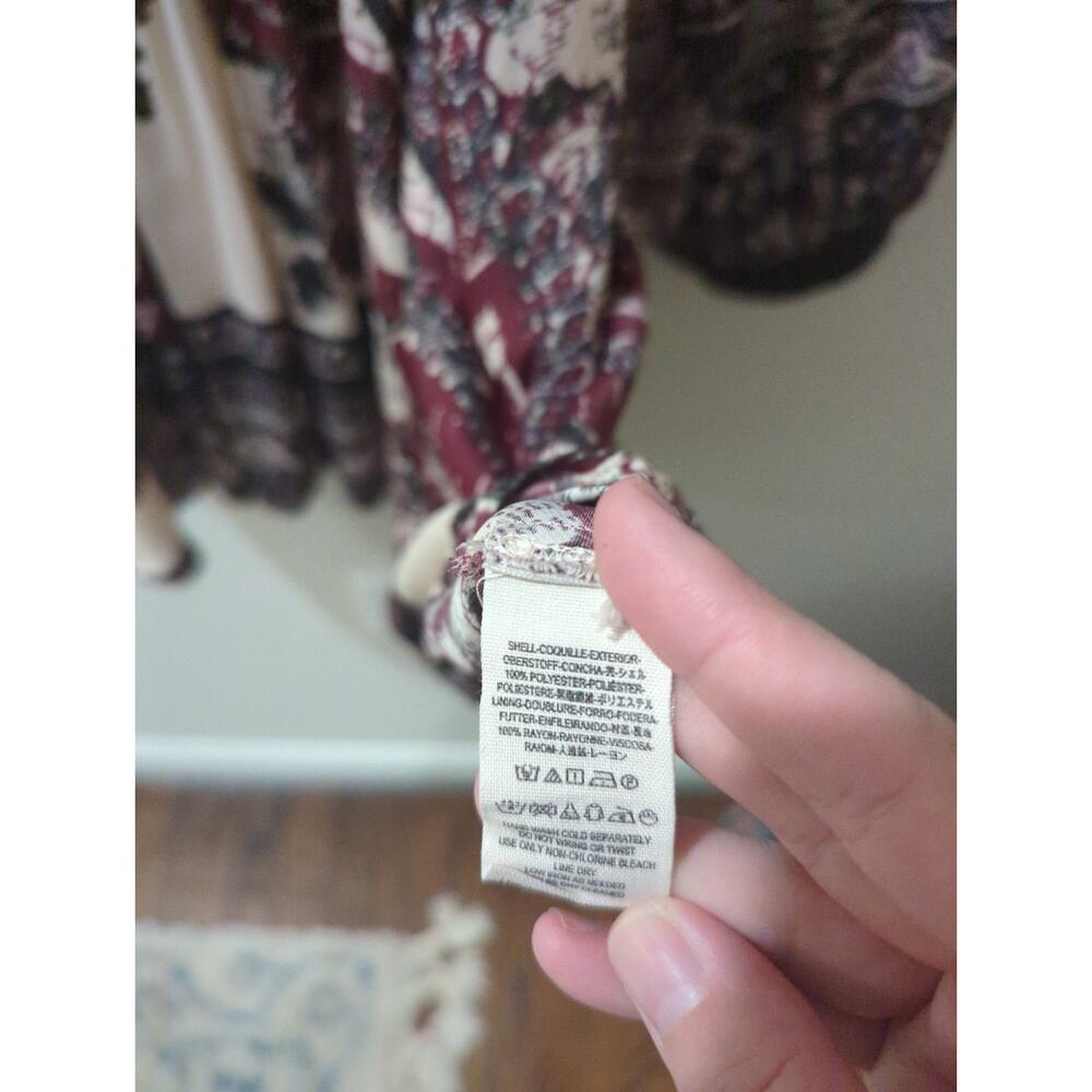 Free People Say You Love Me Boho Long Sleeve Dress - Picture 5 of 5